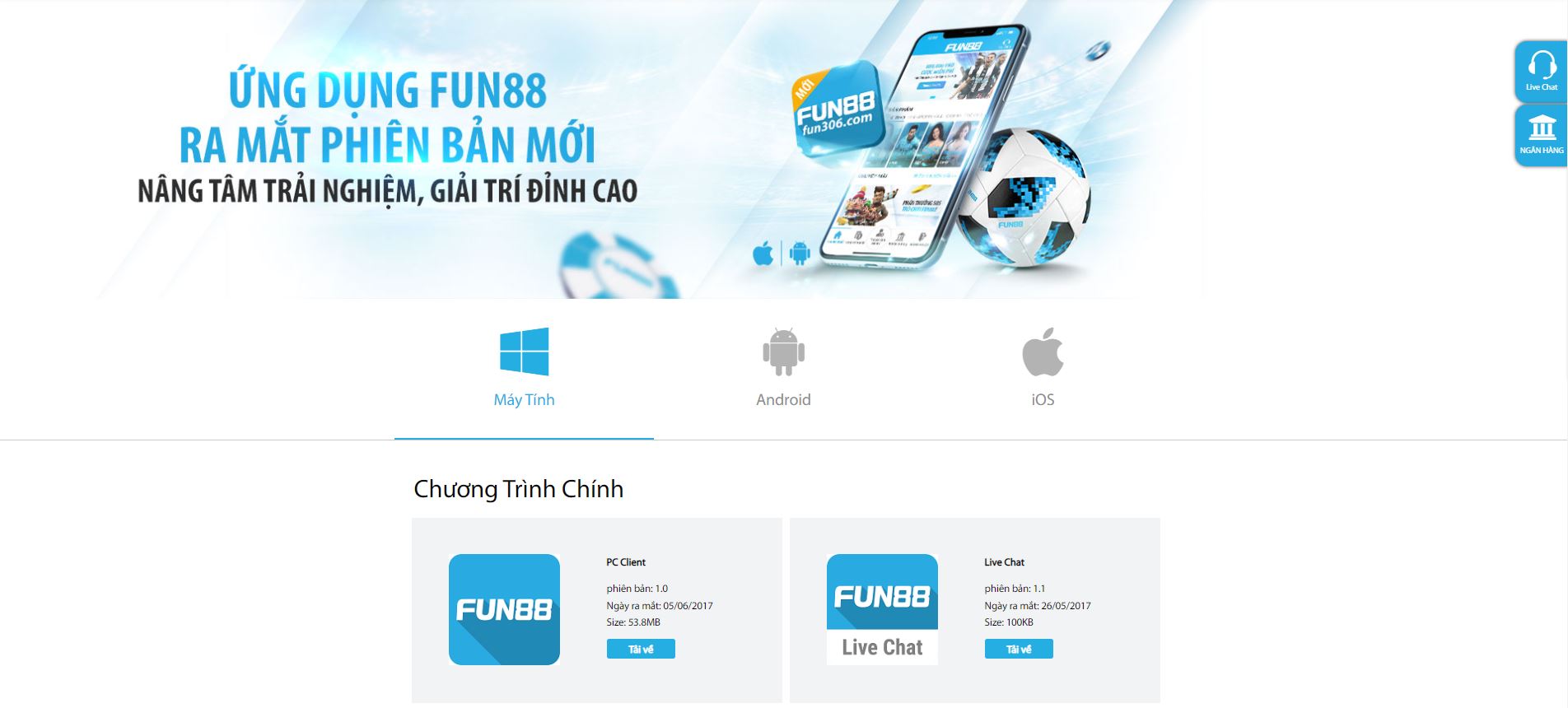 Tải ứng dụng điện thoại